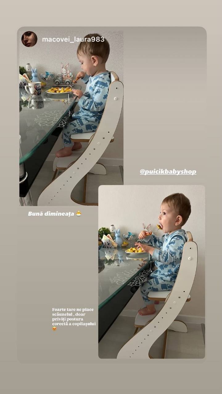 Отзыв клиента Puicik - детский стул Rotondo